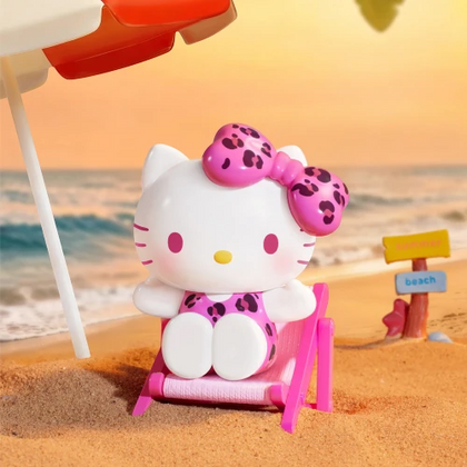 Sweet Summer Lounging figure from the Hello Kitty Summer Beach Lineup