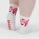 Baggu Crew Socks - Cowgirl