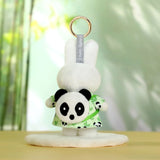 Miffy Panda Backpack - Plush Keychain