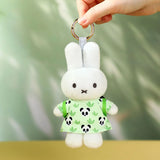 Miffy Panda Backpack - Plush Keychain