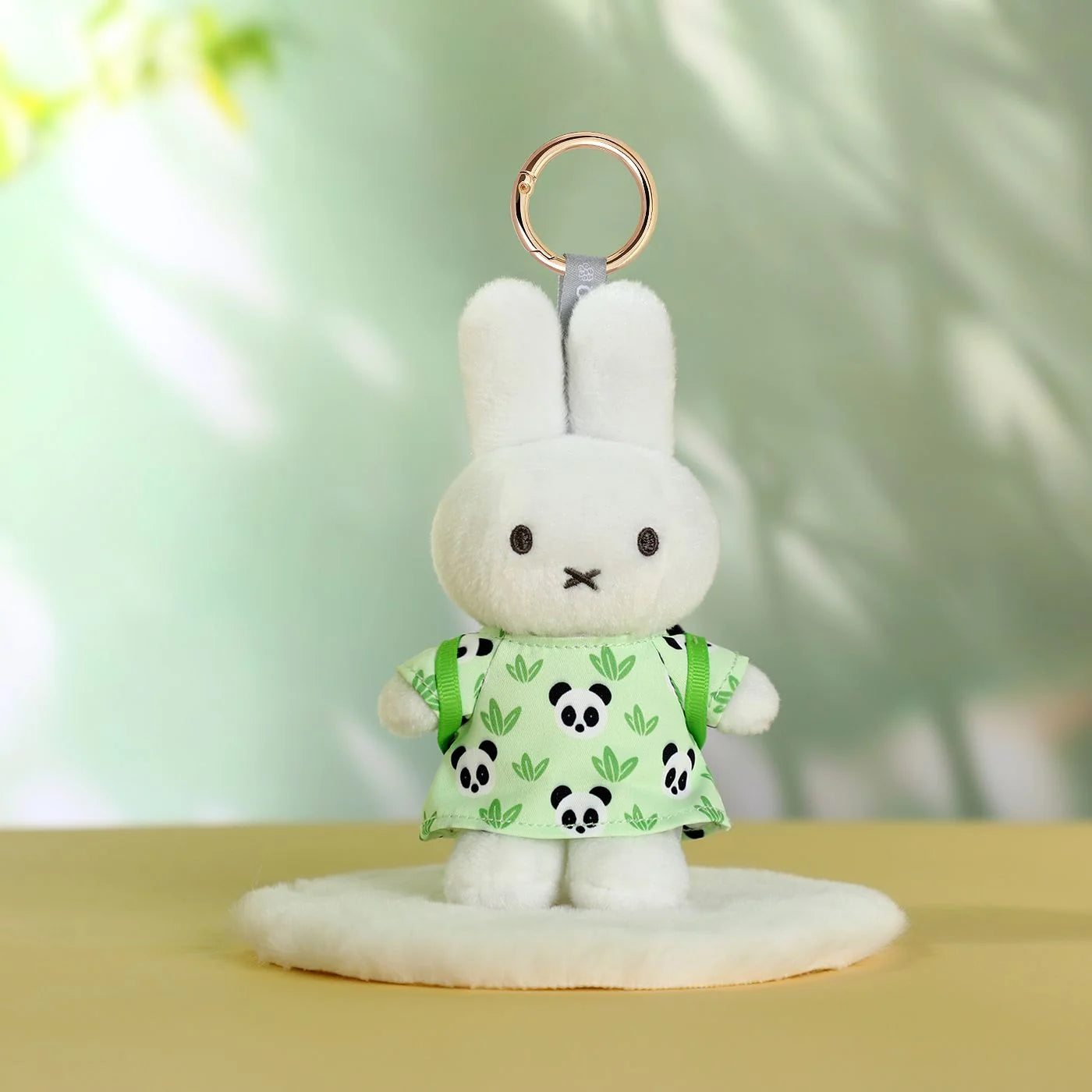 Miffy Panda Backpack - Plush Keychain
