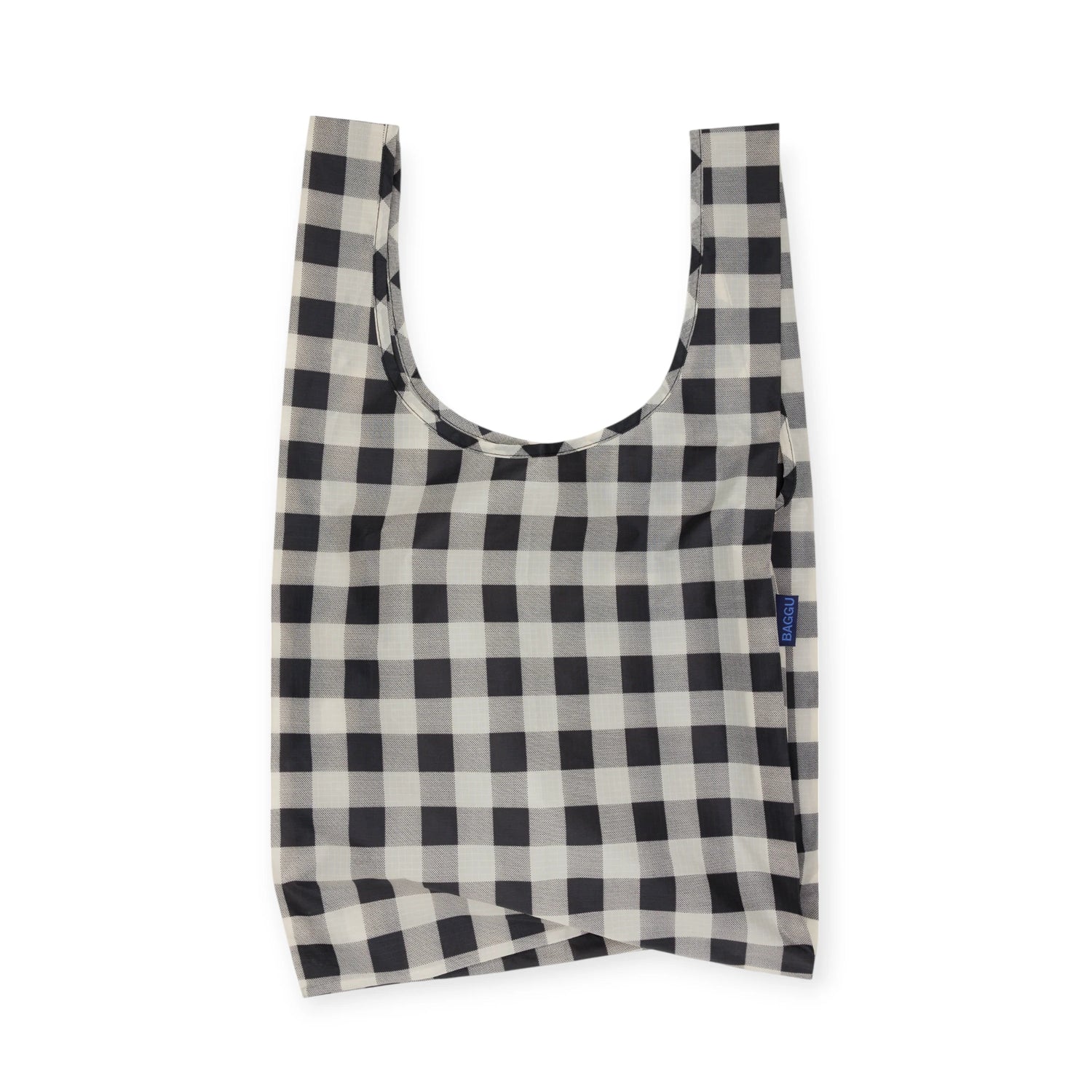 Standard Baggu Bag - Black & White Check