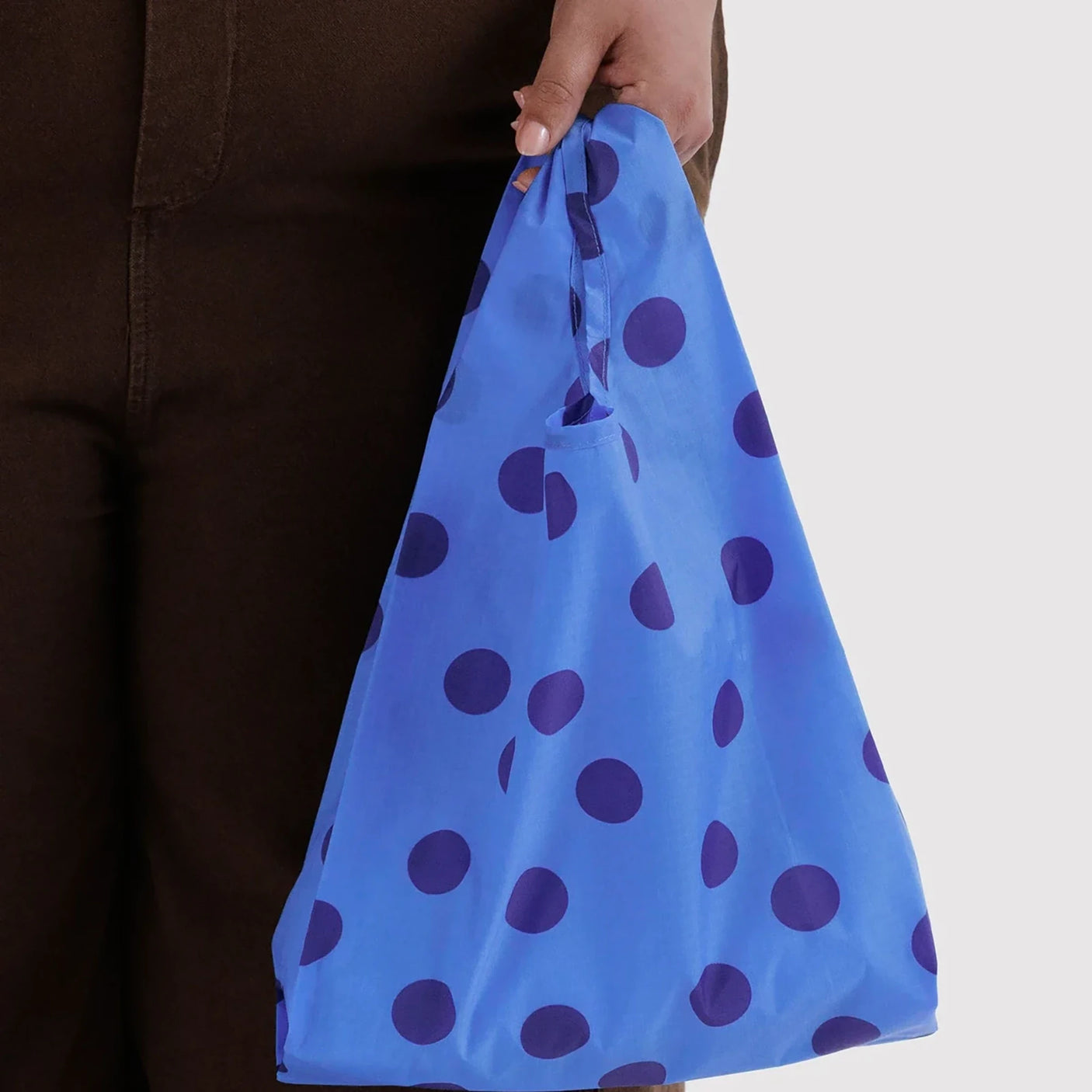 Baby Baggu Bag - Blue Polka Dot