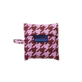 Baby Baggu Bag - Pink Houndstooth