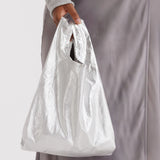 Baby Baggu Bag - Chrome Metallic