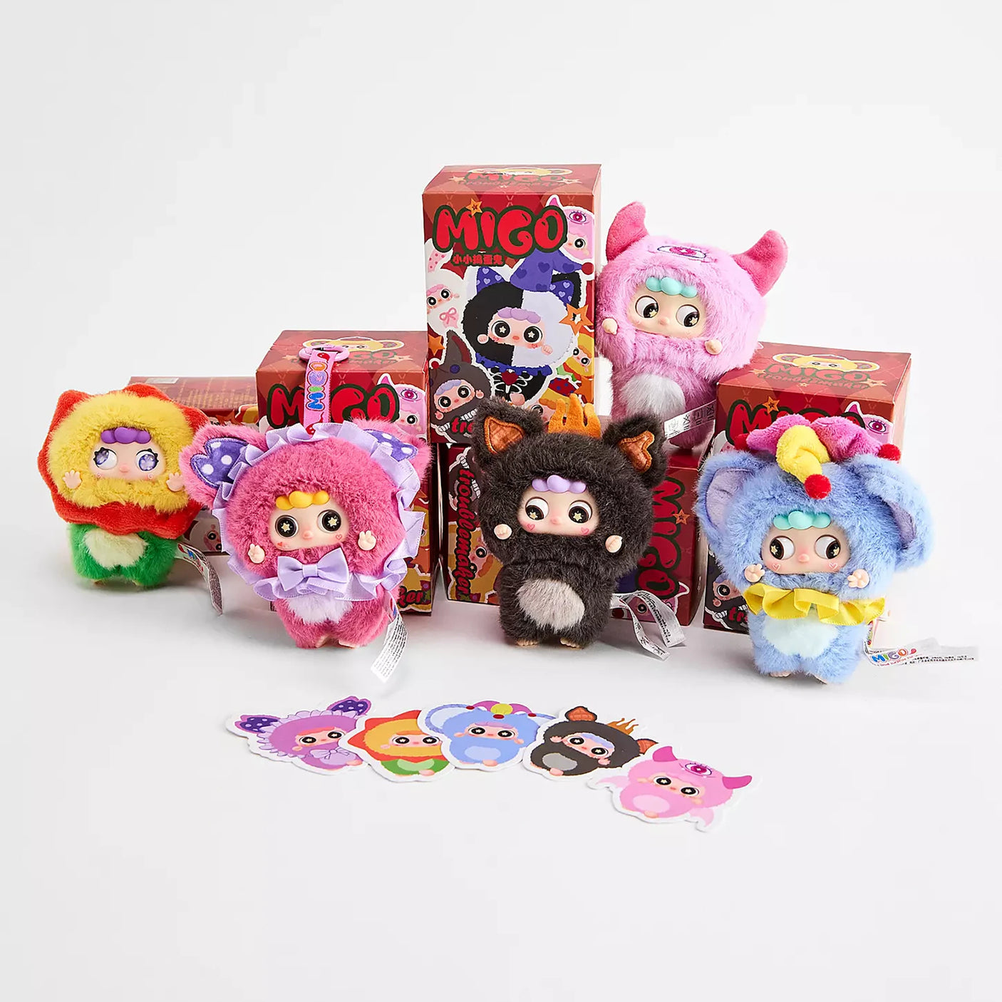 Baby Three x Migo - Little Troublemaker Plush Pendant Blind Box