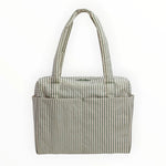 Baggu Small Cloud Carry-on - Sage Stripe