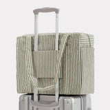 Baggu Small Cloud Carry-on - Sage Stripe