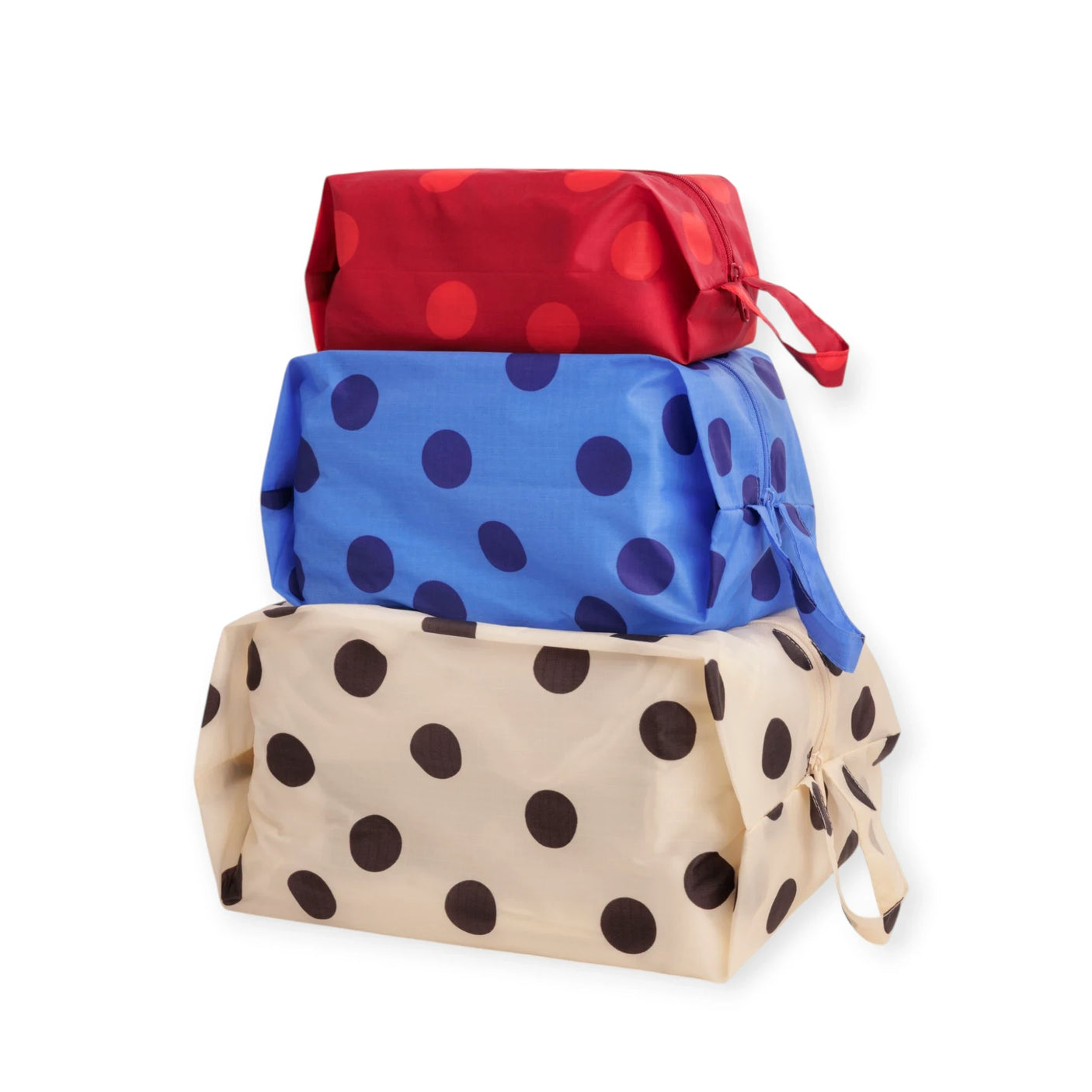 Baggu 3D Storage & Travel Set - Polka Dot Mix