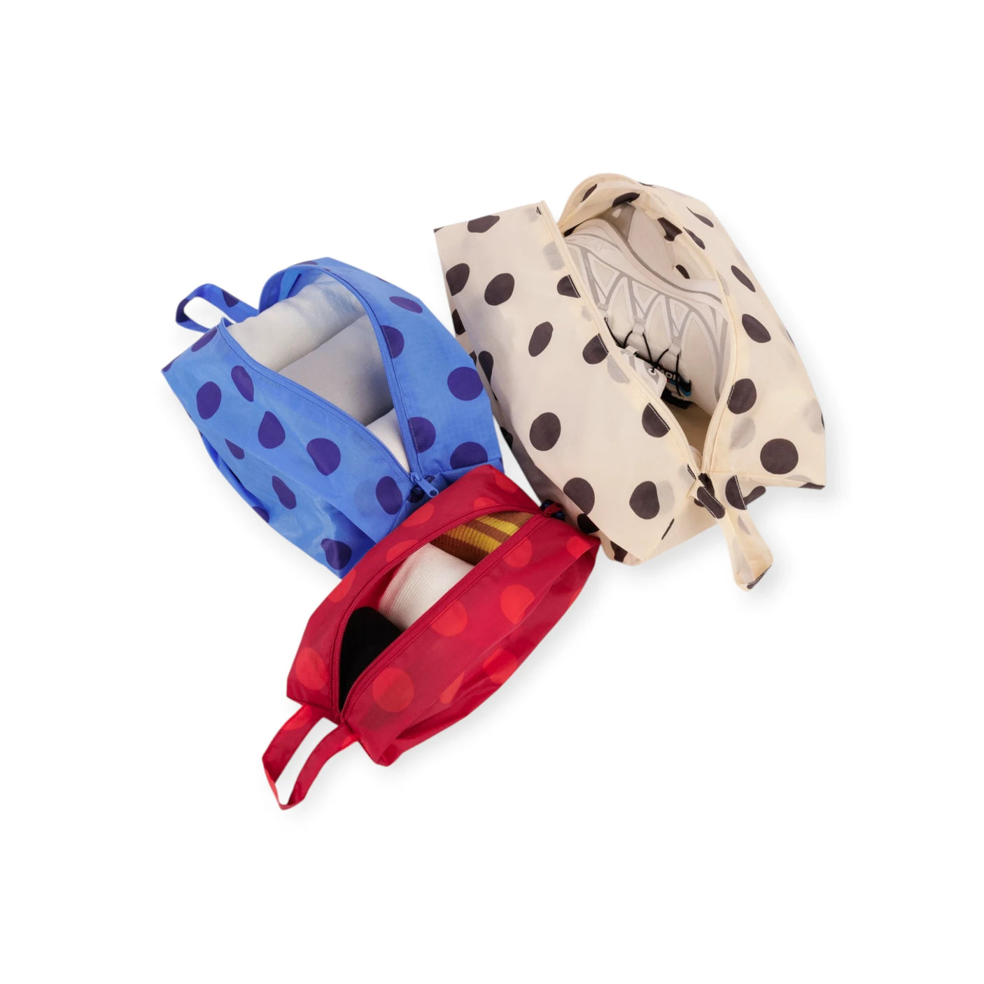 Baggu 3D Storage & Travel Set - Polka Dot Mix