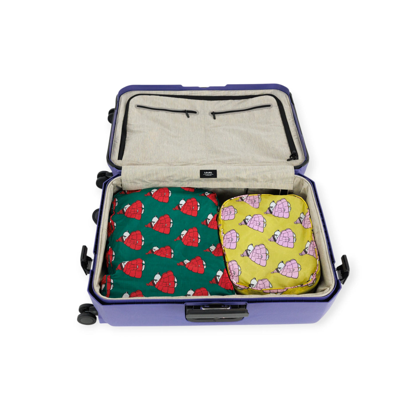 Peanuts x Baggu Packing Cube Set - Medium & Large