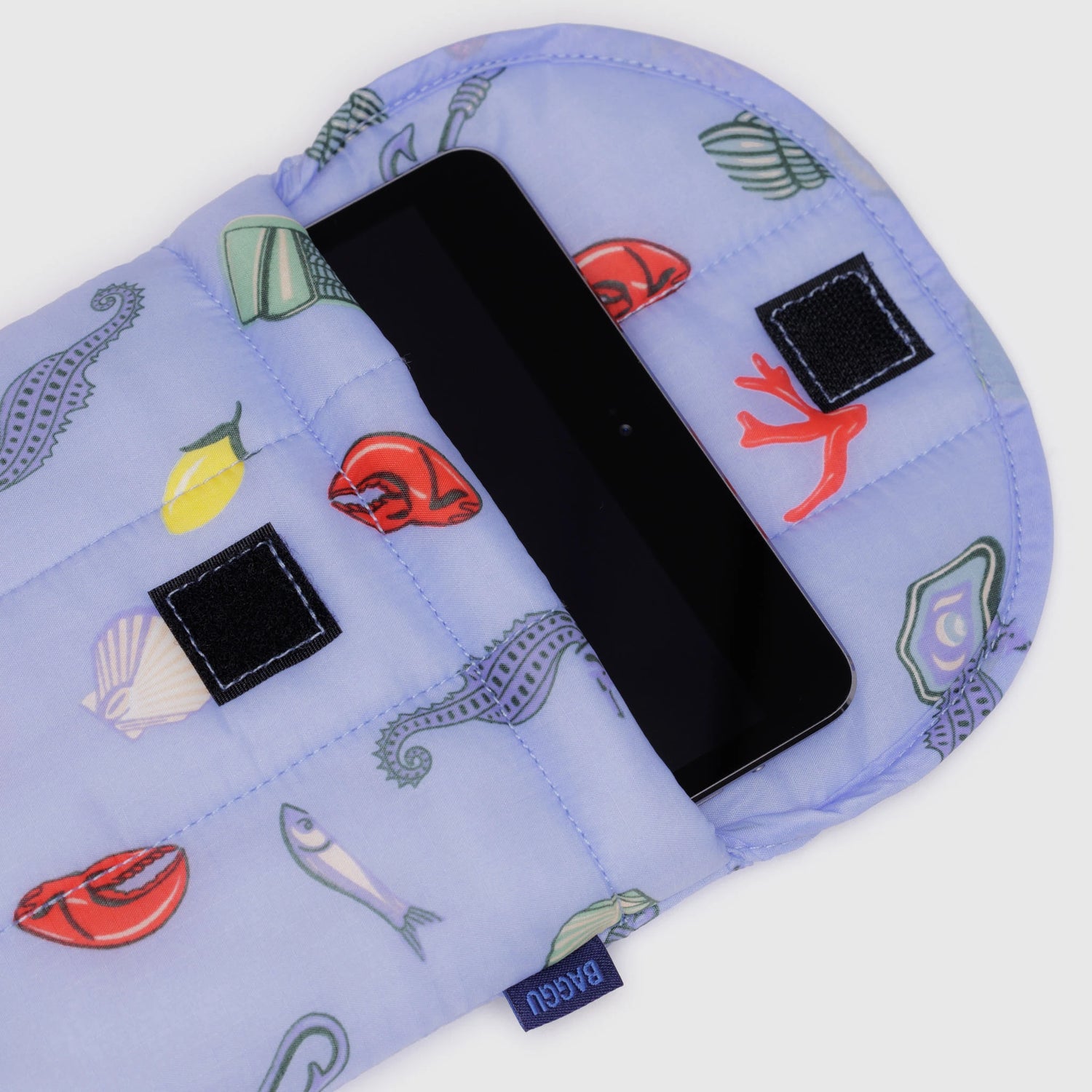 Baggu Puffy Tablet Sleeve 8" - Sea Charms
