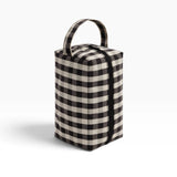 Baggu Toiletry Dopp Kit - Black & Cream Gingham