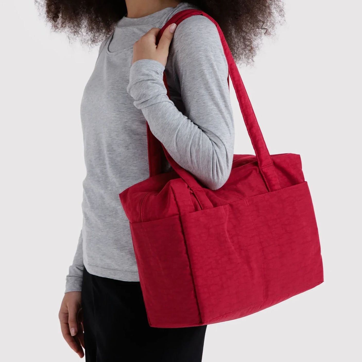Baggu Everyday Cloud Bag - Cherry