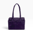 Baggu Everyday Cloud bag in fig purple, structured tote with top handles
