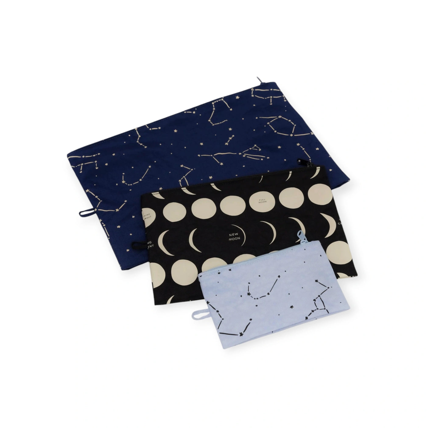 Baggu Go Pouch Set - Night Sky