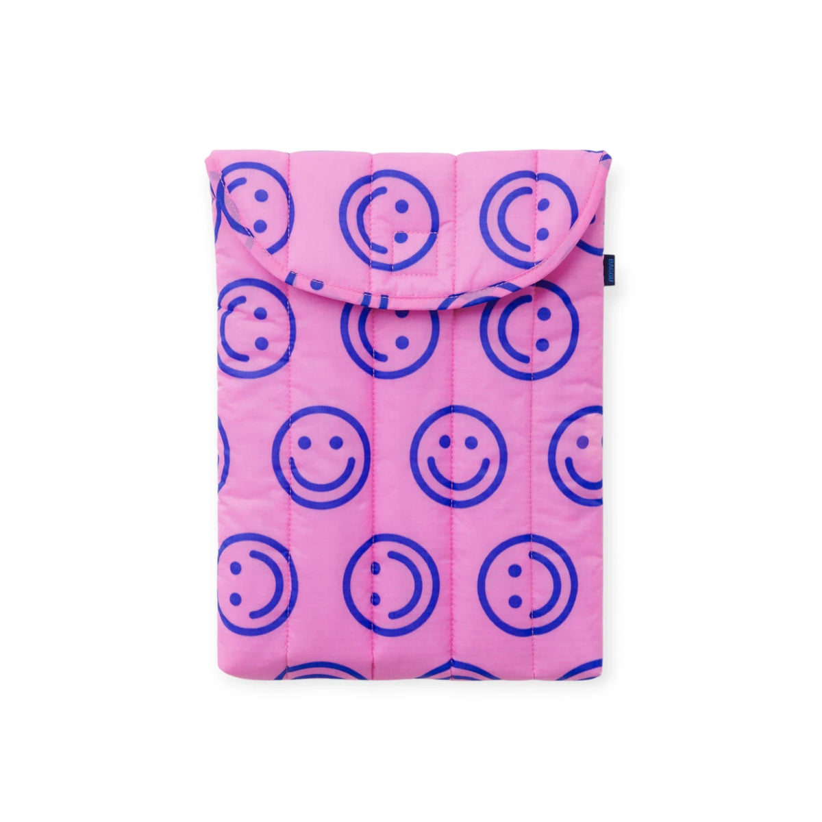 Padded Laptop Case in Pop Pink Happy by Baggu – Blink Box