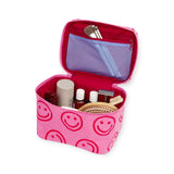 Baggu Large Cosmetic Case - Azalea Pink Happy