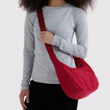 Baggu Medium Nylon Crescent Bag - Cherry