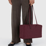 Baggu Medium Nylon Bowler Bag - Mahogany