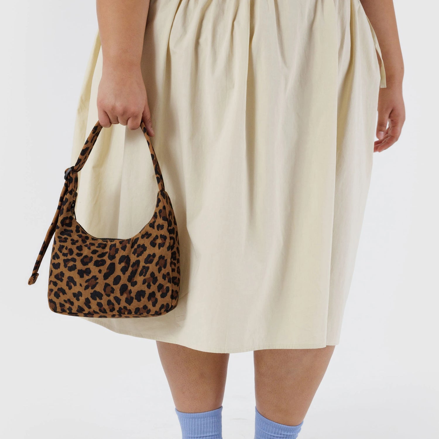 Baggu Mini Nylon Shoulder Bag - Leopard