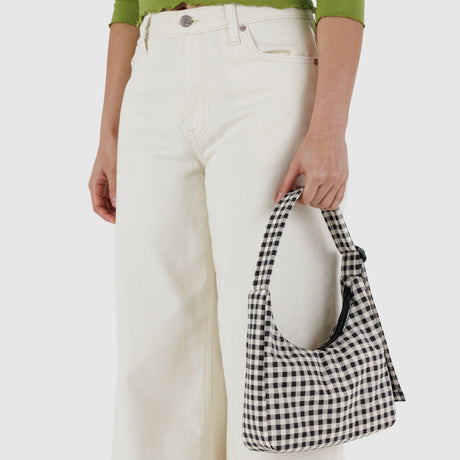 Baggu Mini Nylon Shoulder Bag - Gingham