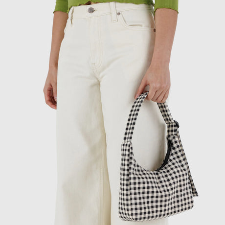 Baggu Mini Nylon Shoulder Bag - Gingham