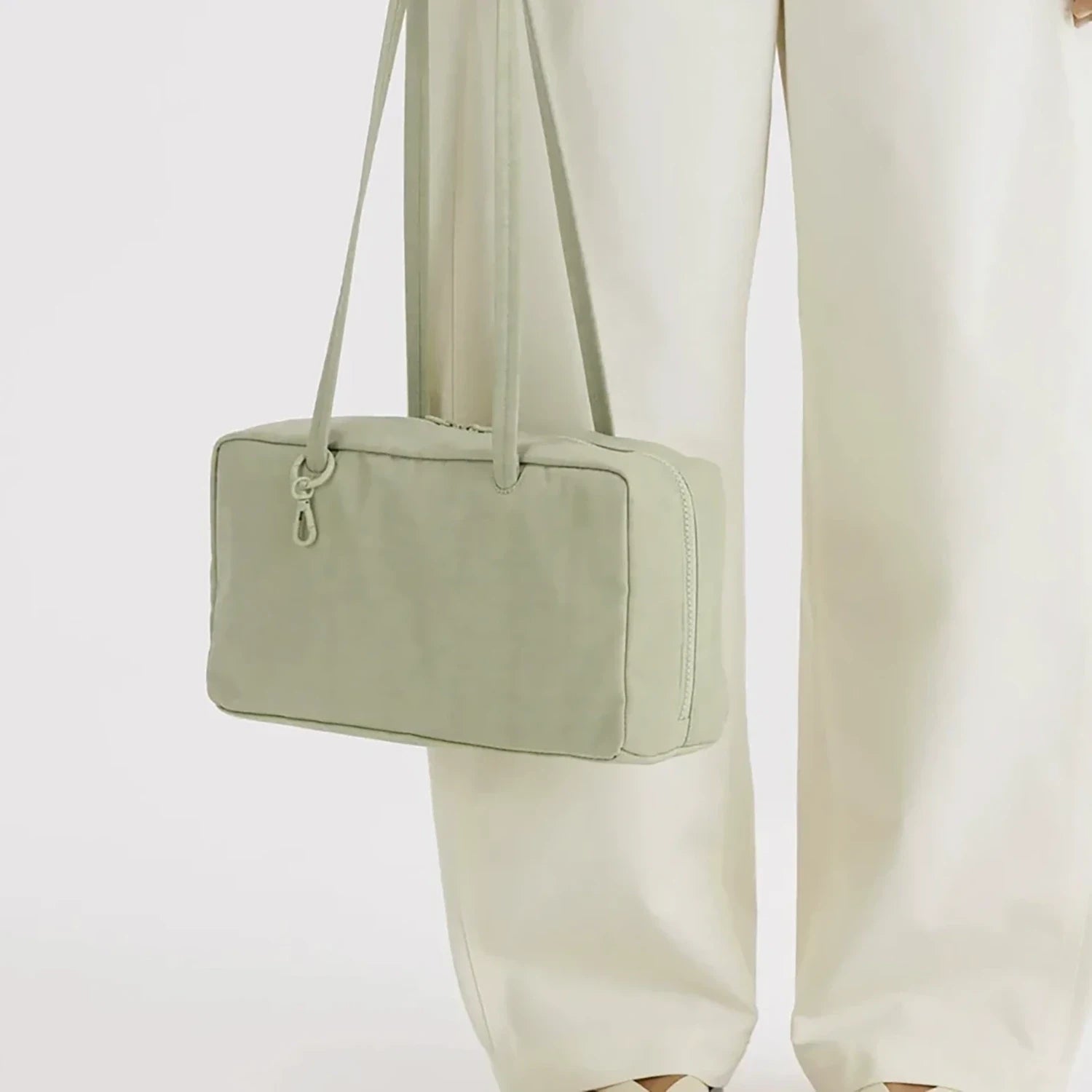 Baggu Nylon Bowler Bag - Celadon