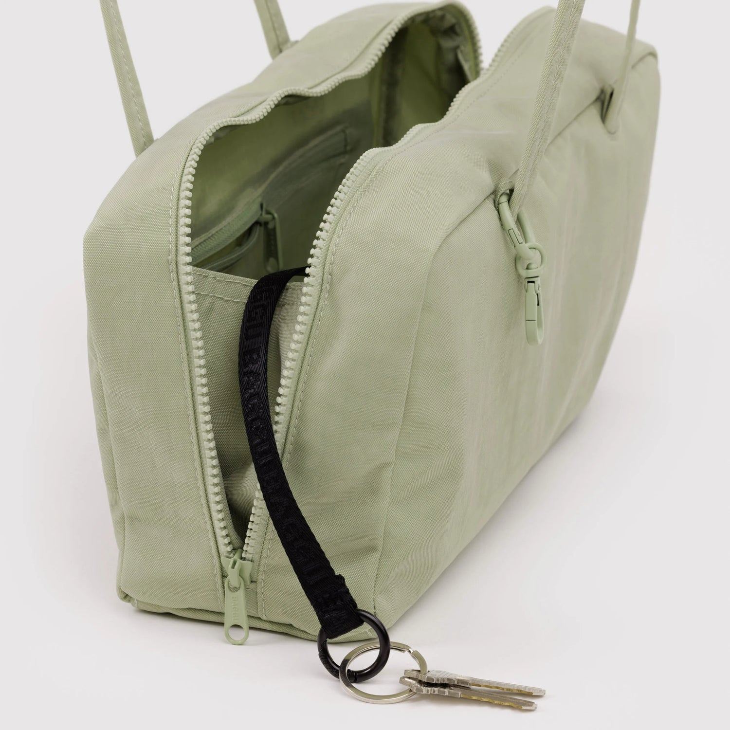 Baggu Nylon Bowler Bag Celadon