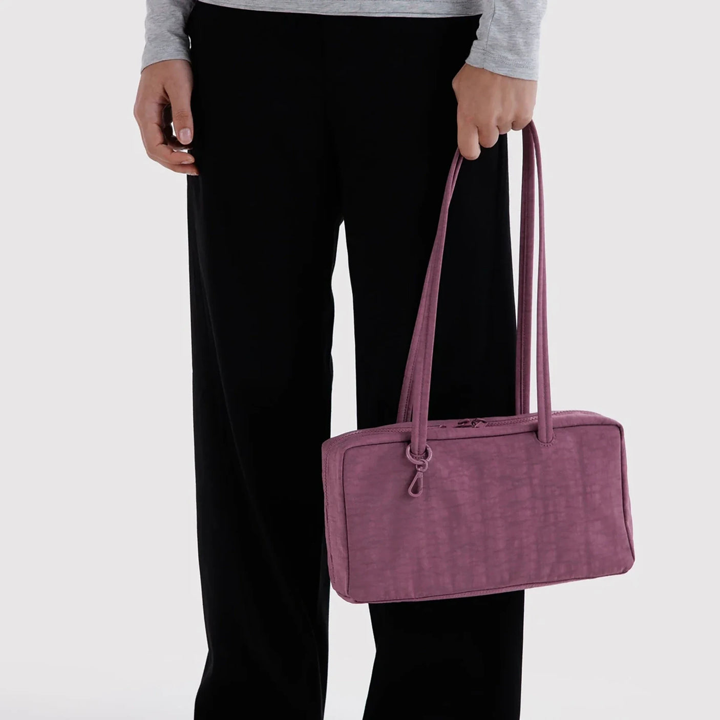 Baggu Nylon Bowler Bag - Wild Plum