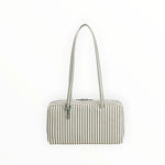 Baggu Nylon Bowler Bag - Sage Stripe