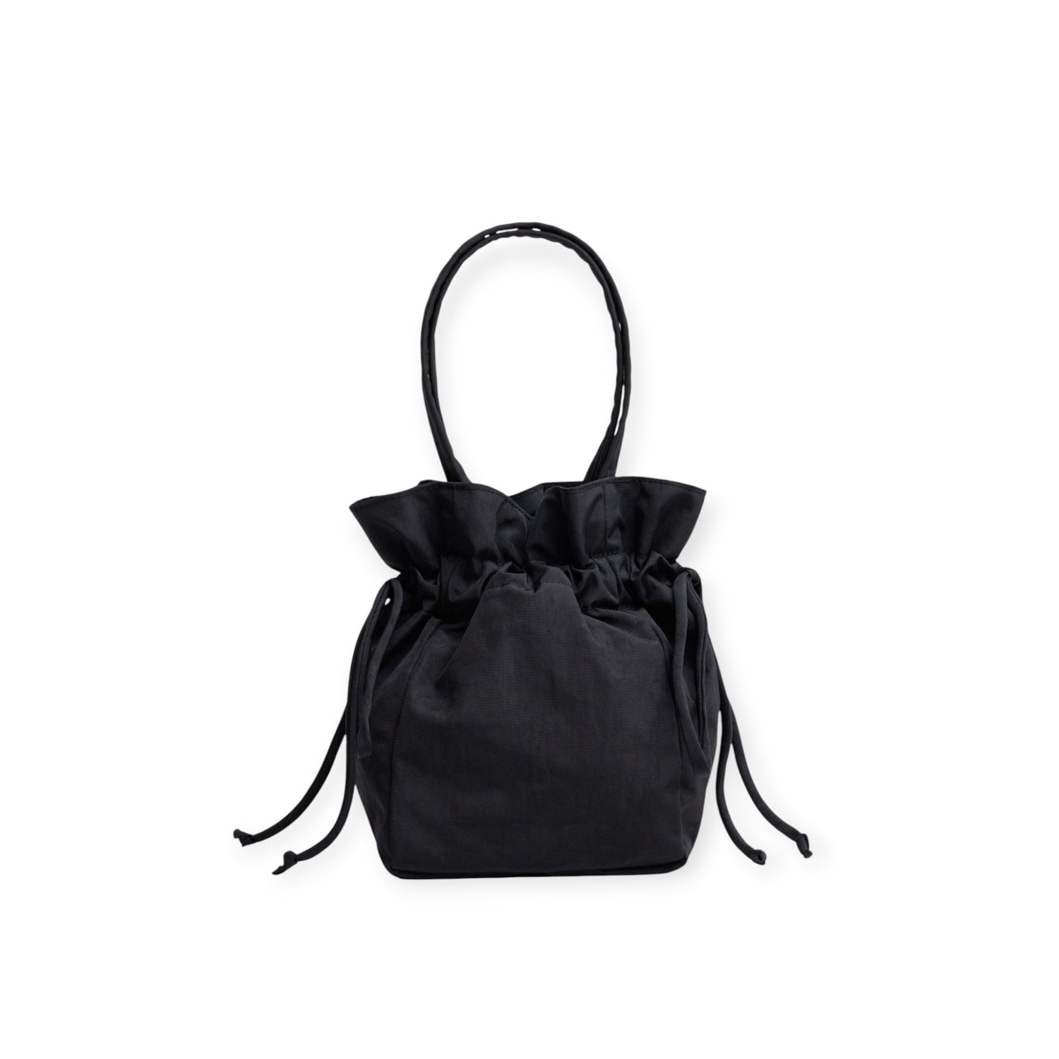 Baggu Nylon Drawstring Bag - Black
