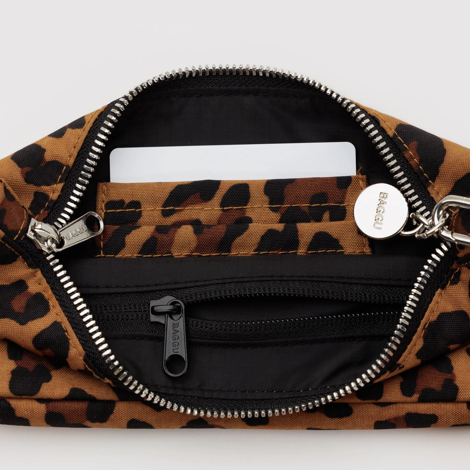 Baggu Nylon Pochette - Leopard