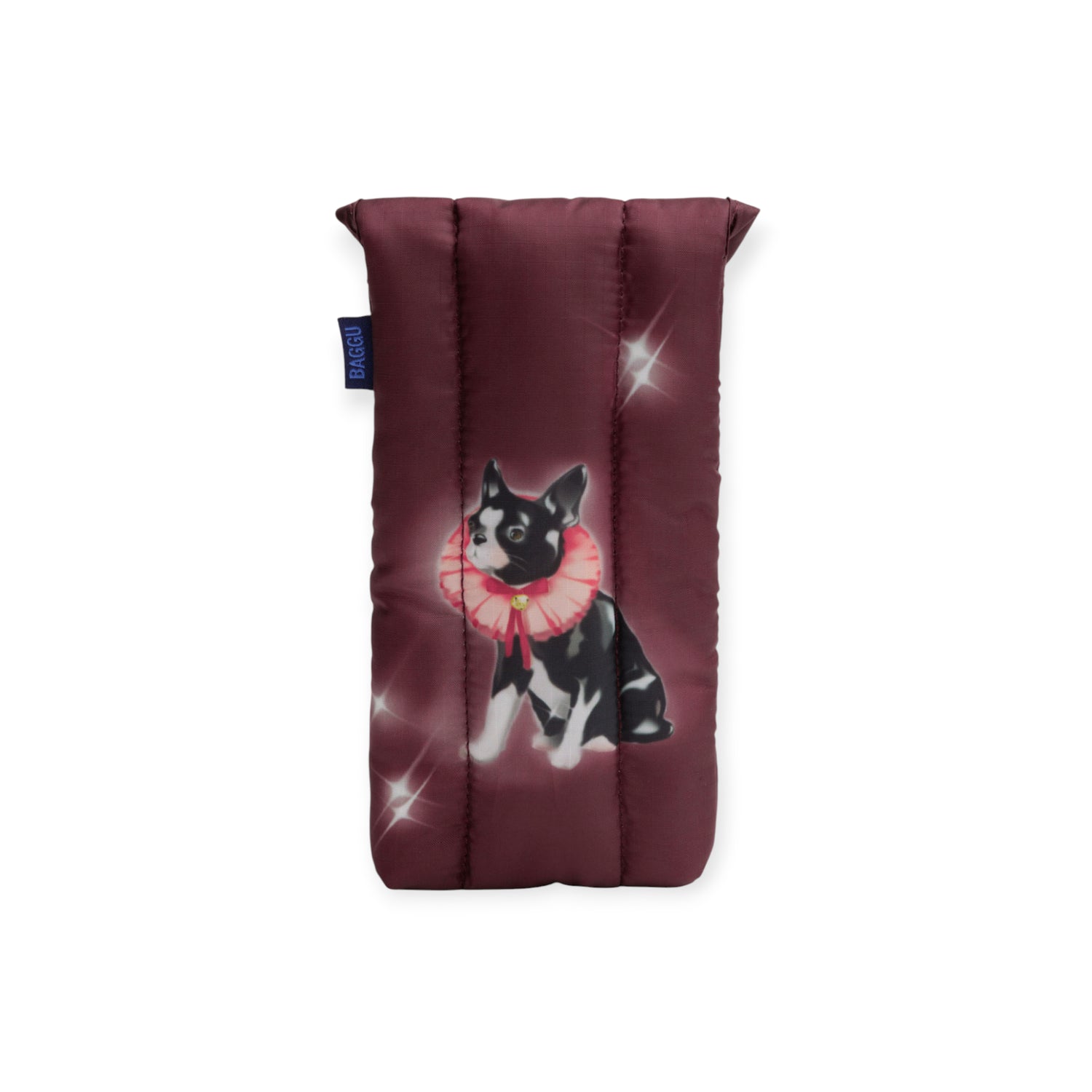 Baggu Puffy Glasses Sleeve - Fancy Dogs