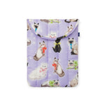 Baggu Puffy Laptop Case 13-14" - Fancy Cats