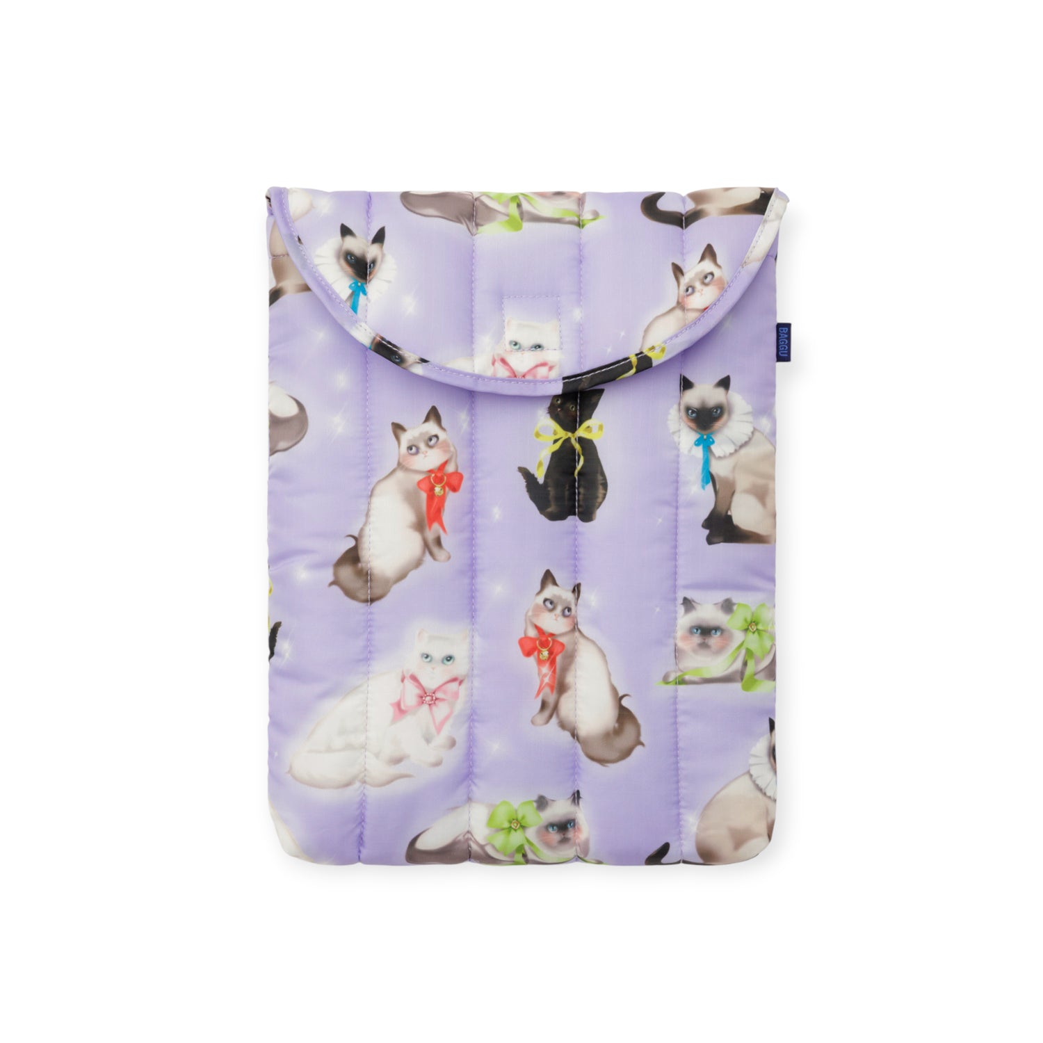 Baggu Puffy Laptop Sleeve 13"/14" - Fancy Cats