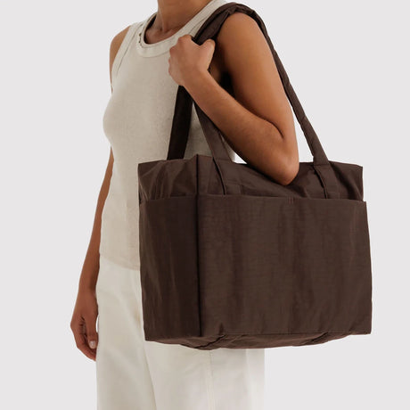 Baggu Small Cloud Carry-on - Coffee