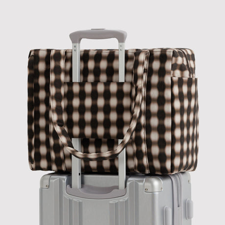 Baggu Small Cloud Carry-on - Blurred Gingham