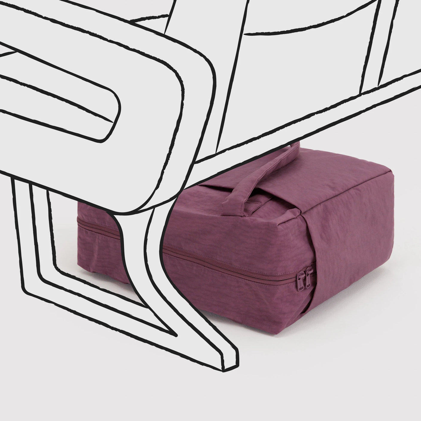 Baggu Small Cloud Carry-on - Wild Plum