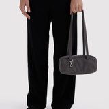 Baggu Small Denim Bowler Bag - Washed Black