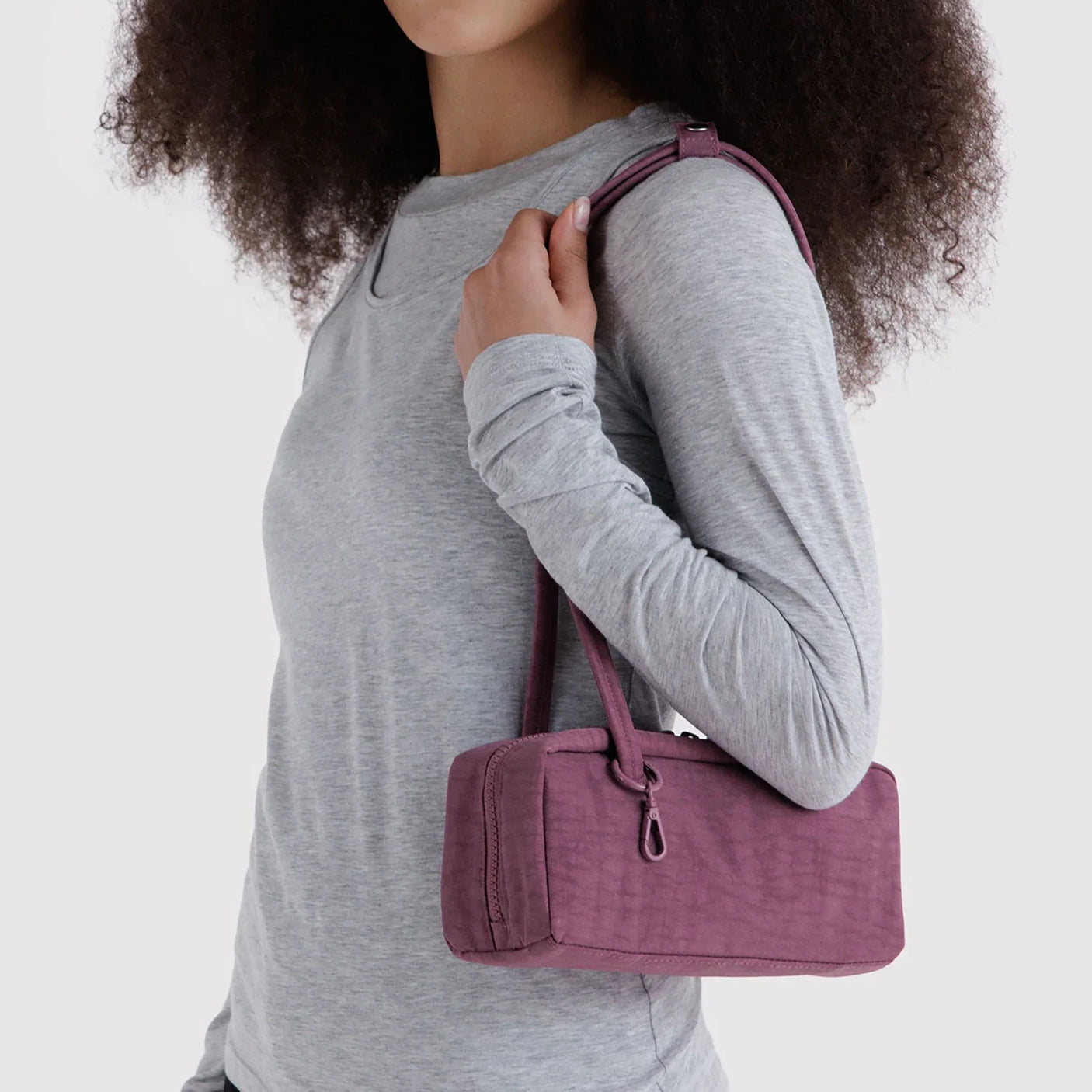 Baggu Small Bowler Bag - Wild Plum