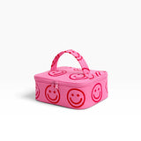 Baggu Small Cosmetic Case - Azalea Pink Happy