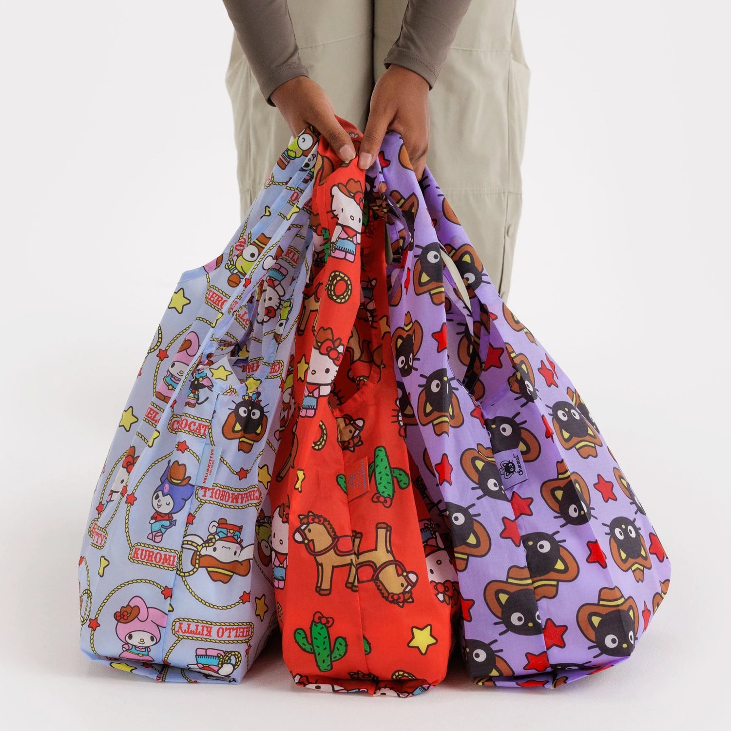 Standard Baggu x Hello Kitty - Western Set of 3