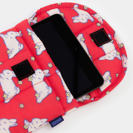 Baggu Puffy Tablet Case 8" - Bunnies