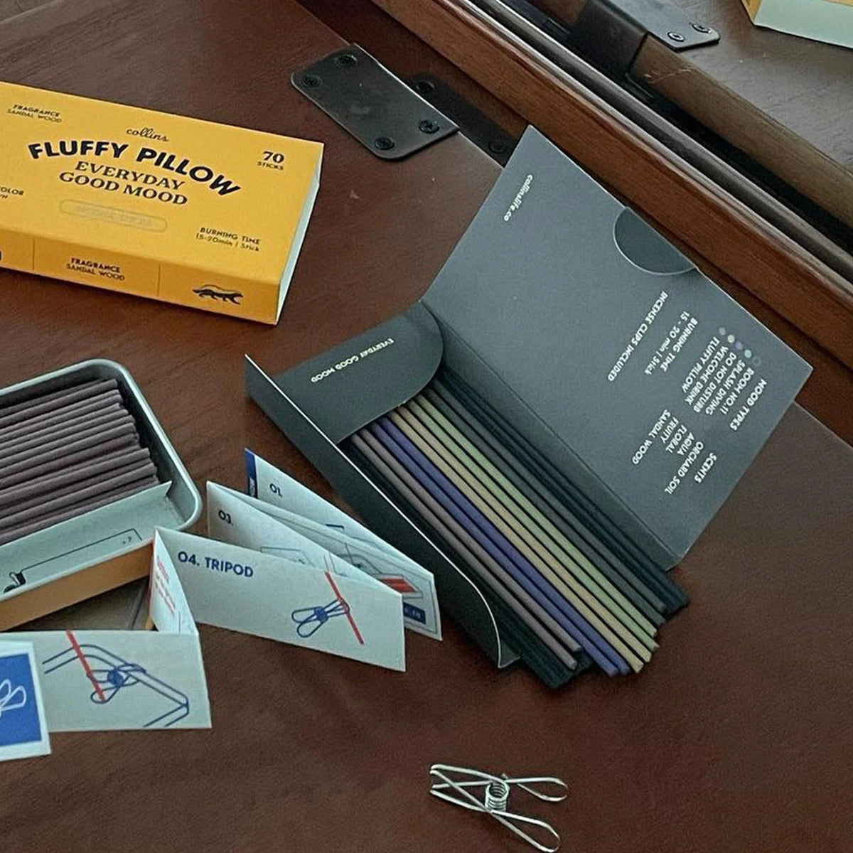 Collins Natural Incense Sticks - 5 Scents