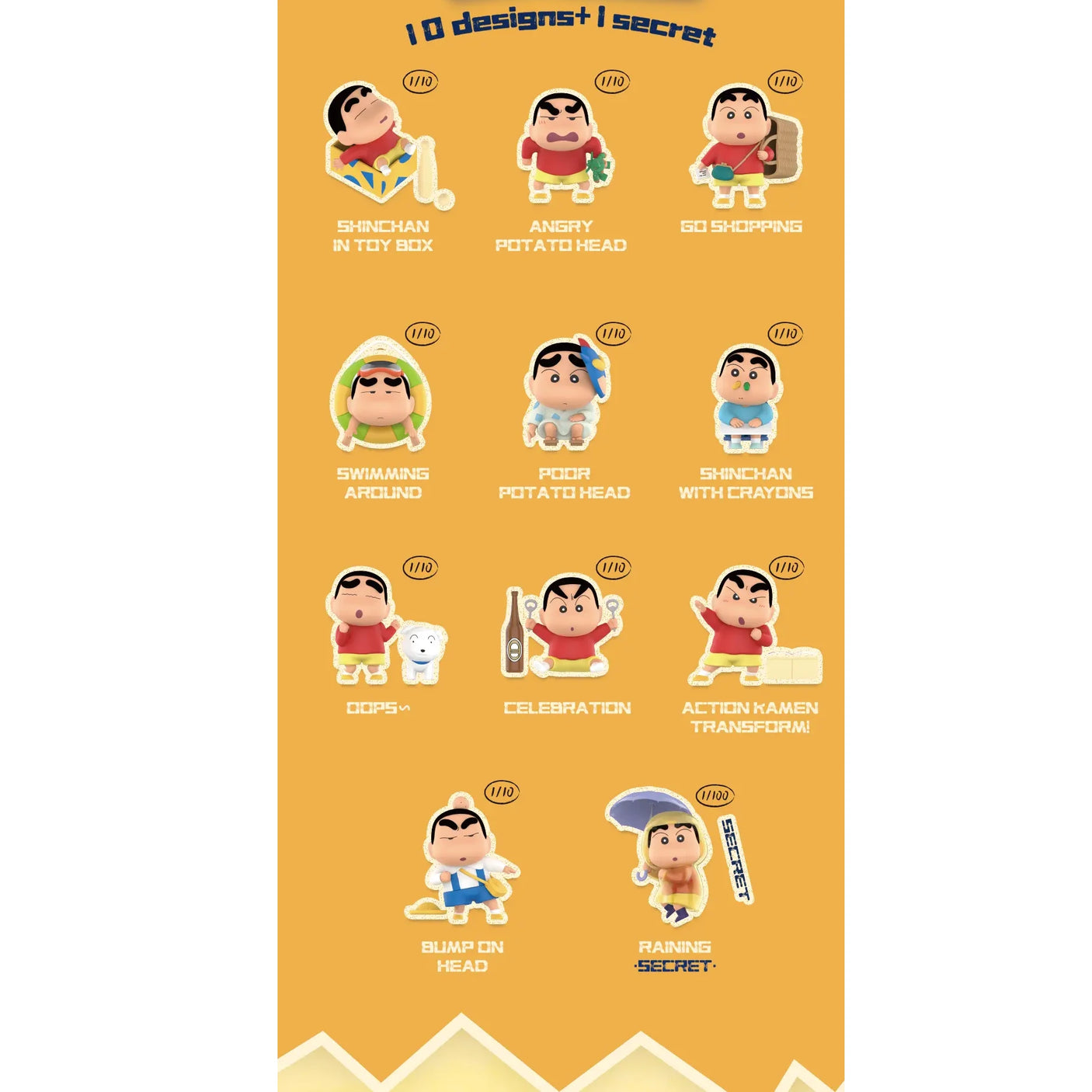 Crayon Shinchan Blind Box - Early Potato Head