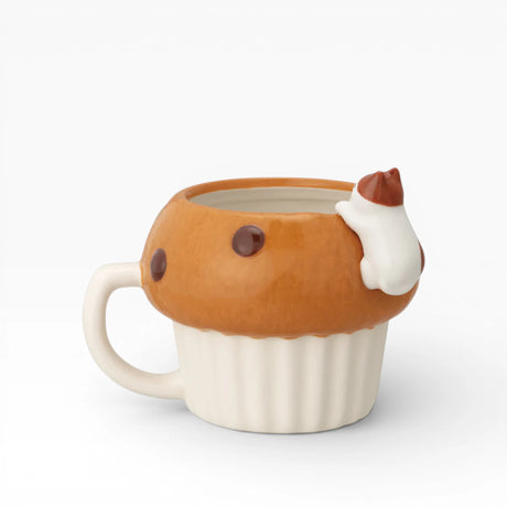 Decole Concombre Yamaneko Cat Bakery Mug - Muffin