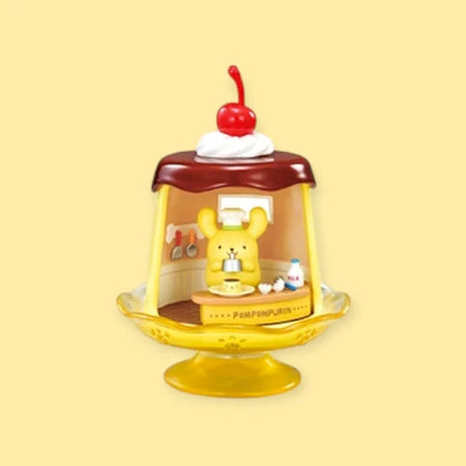 Cooking figure from the Everyday Pompompurin Mini Dessert Blind Box Lineup