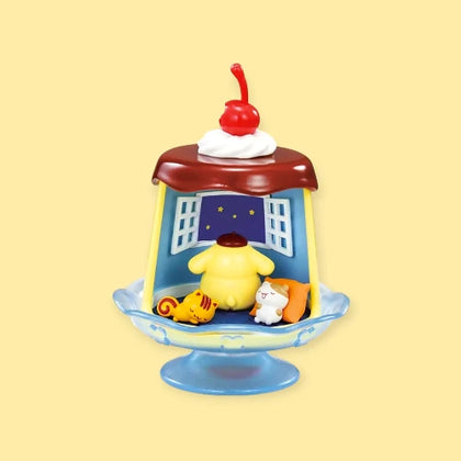 Good Night figure from the Everyday Pompompurin Mini Dessert Blind Box Lineup