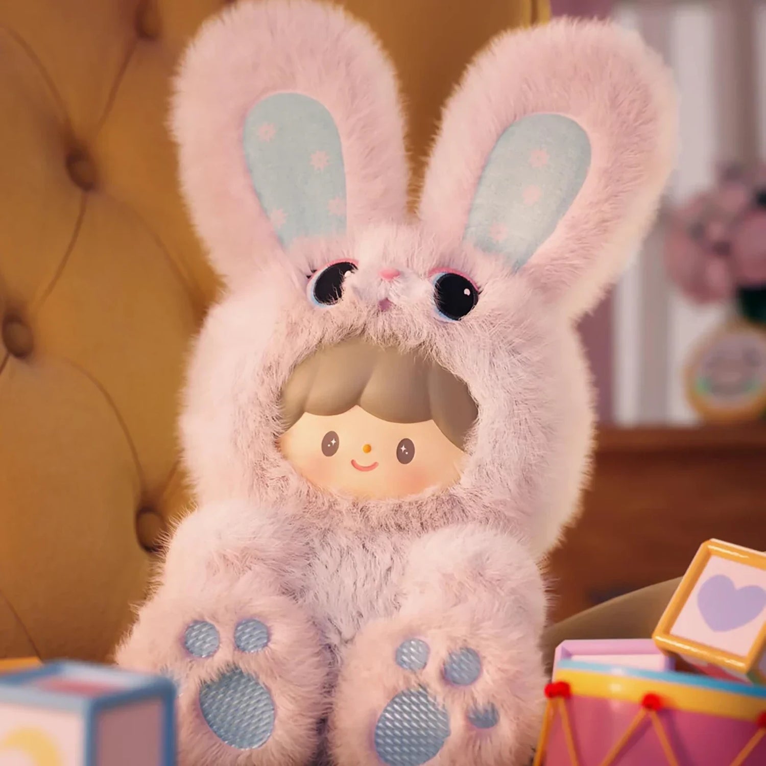 Finding Unicorn × zZoton Happy Childhood Keychain Blind Box